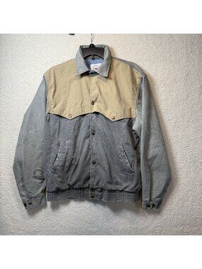 Vintage Mid-West Garments Western Jacket Snap Buttons Medium Cowboy Cowgirl